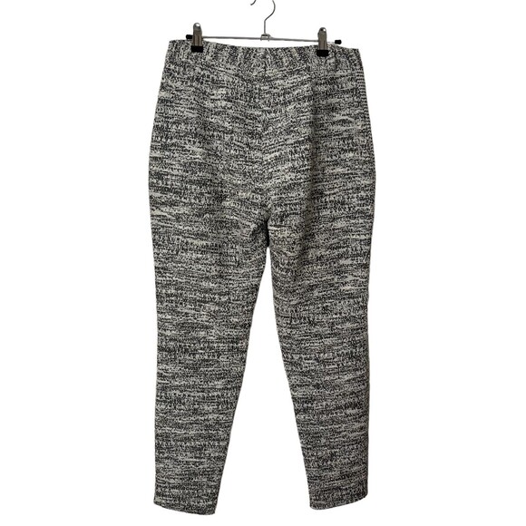 Sachin + Babi Dress Pants Women’s 4 Cream Black Tweed Flat Front Pockets - Picture 5 of 13